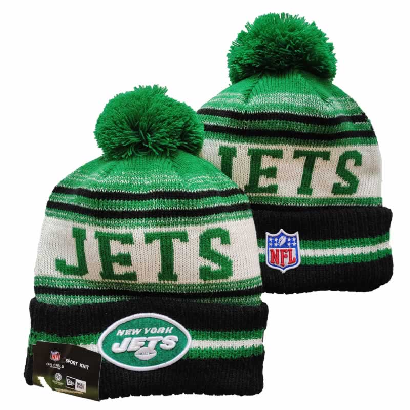 Jets Team Logo Green and Black Pom Cuffed Knit Hat YD,We sell and wholesale Jets Team Logo Green and Black Pom Cuffed Knit Hat YD on line form chian!